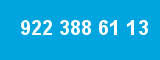 922 388 61 13